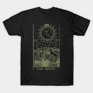 Golden Tarot - The Moon T-Shirt